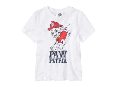 Футболка Pepperts дитяча на хлопчика Paw Patrol Щенячий патруль 122-128 см (6-8 років) біла