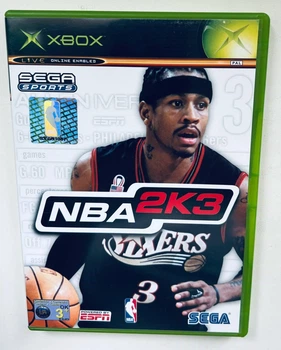 NBA 2K3, английская версия - диск для XBOX Original, Б/У