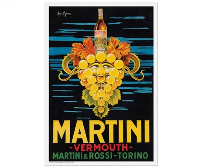 Постер CP Vermouth Martini, Алкоголь 58х84 см (18)