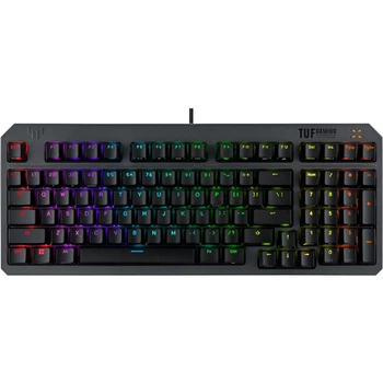 Клавіатура ASUS TUF Gaming K3 Gen II UKR Opti-Mech RGB Red Switches (90MP0390-BKMA00)