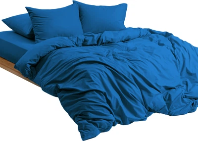 Комплект постельного белья Good-Dream Двуспальный 175 x 210 см Blue Сатин (GDSBBS175210)