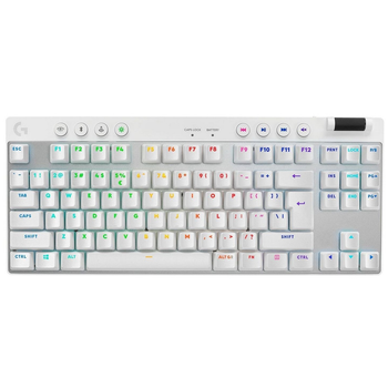 Клавіатура Logitech G PRO X TKL Lightspeed White Tactile (920-012148) Білий