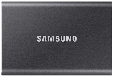 Накопичувач зовнішній SSD 2.5" USB 2.0TB Samsung T7 Titan Gray (MU-PC2T0T/WW) ( Сірий )