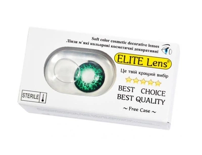 Контактные линзы Elite Lens Грін Лео +4,5 2 шт, 8,6