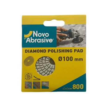 Диск алмазний полірувальний NovoAbrasive (черепашка) Р800, 100 мм (NADP100800)