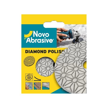 Диск алмазний полірувальний NovoAbrasive (черепашка) Р200, 100 мм Зірка (NADP100200S)