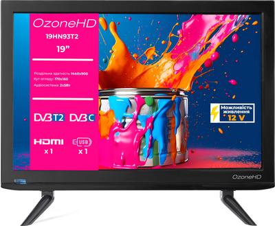 Телевизор OzoneHD 19" 19HN93T2