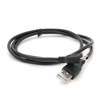 Кабель USB 2.0 (AM/Mini 5 pin) 0,8м черный
