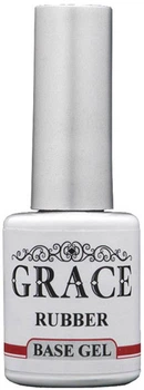 Каучукова основа, база для гель-лаку Грейс Grace Rubber Base Gel 8 мл прозора