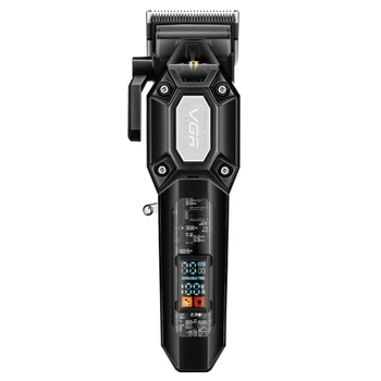 Тример VGR V-600 6 насадок 2000 mAh 7000 RPM LED display Black (9094)