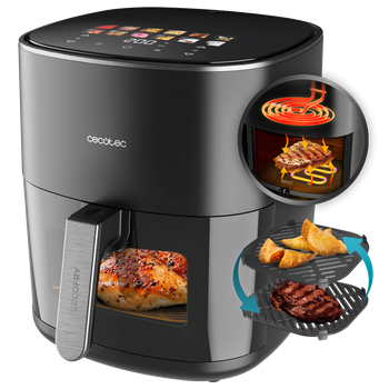 Мультипіч CECOTEC Cecofry&Grill Duoheat 6500 - Пошкоджена упаковка
