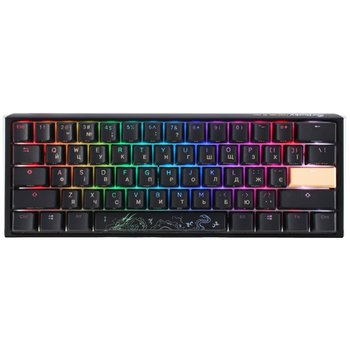 Клавиатура Ducky One 3 Mini Cherry MX Red RGB Black UA