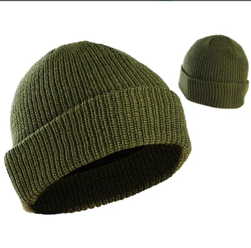 Шапка в'язана військова Mil-Tec OLIVE