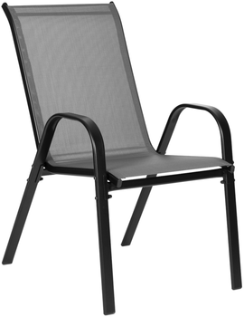 Zestaw krzeseł ogrodowych ModernHome by Multistore SC-092KD Dark Gray 4 szt (5905817004898)