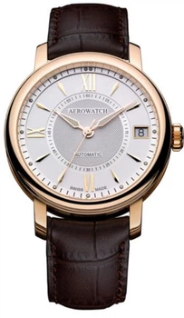 Чоловічий Швейцарський Механічний Годинник AEROWATCH 70930RO03