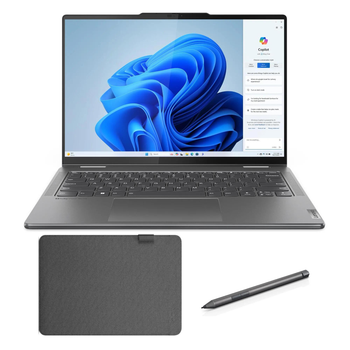 Ноутбук Lenovo Yoga 7 14IML9 (83DJ003YPB) OLED 14" Ultra 5 125H 16GB/512GB/Win11 + стилус + чохол сірого кольору