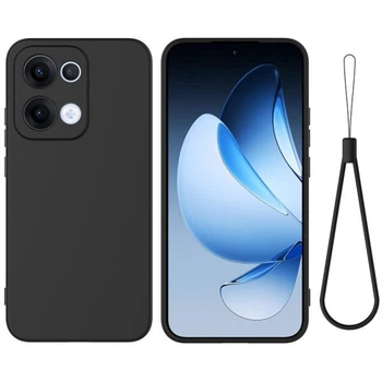 Силіконовий (TPU) чохол Deexe Silicone Case для OPPO Reno 13 5G - Black