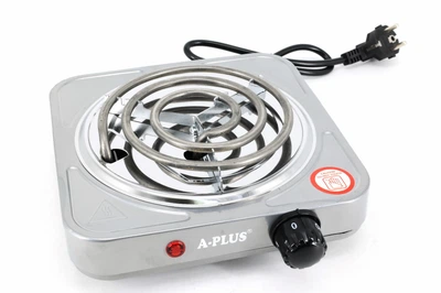 Электроплита A-Plus AP-2101-grey серая
