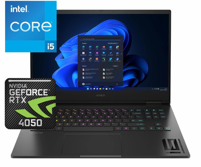 Ноутбук (2024) для геймінгу HP Omen 16 i5-13420H/ 32GB / 1TB+1TB/ Win11x Licensed/ RTX4050 / 16.1" 144Hz