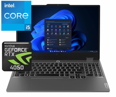 Ноутбук (2024) для гейминга Lenovo LOQ-15 i5-12450HX/ 16GB / 1TB/ Win11x Licensed/ RTX4050 / 15,6" 144Hz