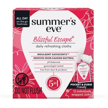 Серветки для інтимної гігієни Summer's Eve Blissful Escape 12 шт.