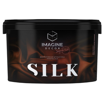 Декоративна штукатурка перламутрова Imagine Decor "Silk" мокрий шовк 1 л