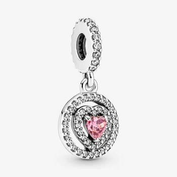 Срібна намистина шарм Назавжди в серці Пандора Pandora