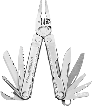 Набор Мультитул Leatherman Rebar в коробке Standard (831557) + Фонарик ручной аккумуляторный Xiaomi SoloveX3S 3000 мА·ч с функцией power bank Black (Solove X3S Black)