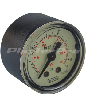 Манометр компрессора 0-16 бар 1/4" 40,5 мм ER-222 PFT Original