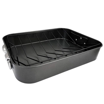 Противень для запекания с решеткой 40*28*7 см MH-4439