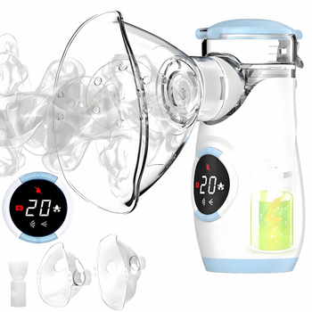 Інгалятор AIMED Mesh Nebulizer біло-блакитний