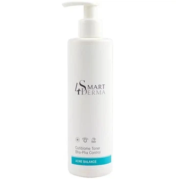 Себорегулюючий мультикислотний тонер Smart4Derma cutibiome toner bha-pha control 500мл