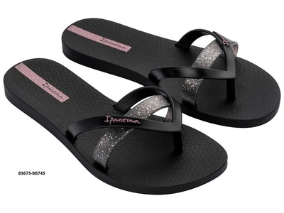 Жіночі в'єтнамки Ipanema Kirey Chic 37 чорні 83673-BB745