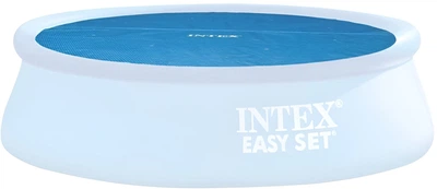 Теплозберігаюче покриття (солярна плівка) Intex 28013 для басейну 448 см Синє (Intex_28013)