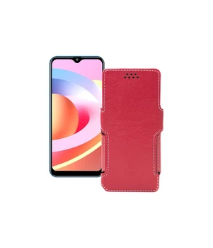 Чохол-книжка з екошкіри для телефону FiGi Note 1C Червоний