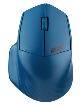 Компьютерная мышь 2E MF280 Silent, Blue, Bluetooth/USB (2.4GHz), оптическая, 1600 dpi, 3 кнопки, до 10 м, 1xAA