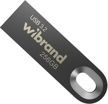 Флеш память USB Wibrand Eagle 256GB USB 3.2 Gen1 Grey (4820124272277)