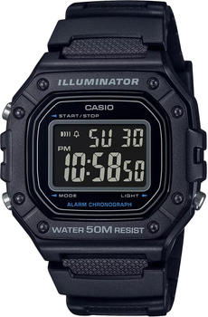 Чоловічий годинник Casio TIMELESS COLLECTION W-218H-1B