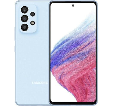 Смартфон Samsung Galaxy A53 8/256Gb Blue 2 SIM 6.5" Exynos 1280 NFC 64 Мп 4К 5000 мАч