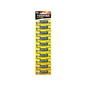 Батарейка TOSHIBA LR6 AA ALKALINE HP 10BL