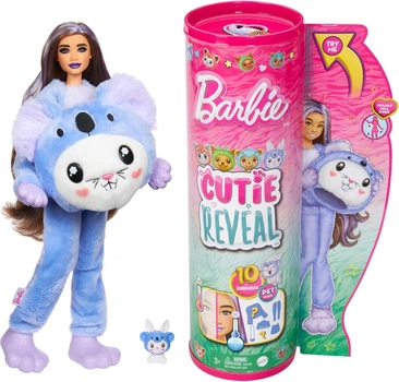 Кукла Barbie Cutie Reveal Doll as a Koala in Costume - Барби в плюшевом в костюме коалы (HRK26) - Игровой набор Mattel