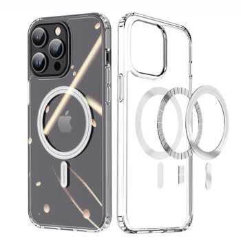 Чехол для Apple iPhone 15 Pro Dux Ducis Clin Mag Series Clear Case with MagSafe Прозрачный
