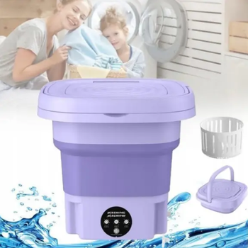 Портативная складная 9 ЛИТРОВ мини-стиральная машина Folding Washing Machine
