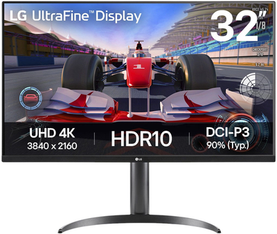 Монітор 31.5" LG UltraFine VA 32UR550K-B
