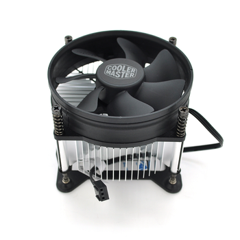Кулер для процесора coolermaster i50 intel lga 1156 1155 1151 1150 вентилятор 92мм 3 pin 2000 про хв