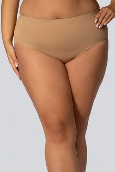 Моделюючі трусики сліп Mona 7/8(3XL/4XL) Бежевий (golden-pearl) (112364)