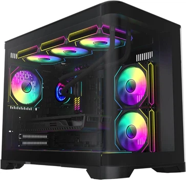 Корпус GameMax HYPE-M Black (HYPE-M Black) Без БП