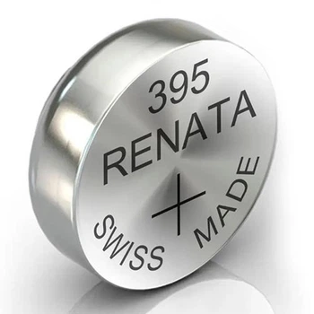 Батарейка для часов серебряно-цинковая Renata 395 399 SR927SW AG7 195 LR57 LR926 1.55V (117)