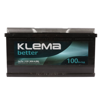 Автомобильный аккумулятор KLEMA Better 6CT 100Ah R+