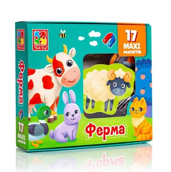 Набор магнитов «Ферма» (укр) VT3106-24